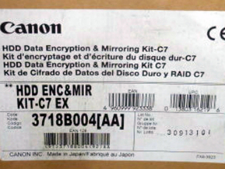 Canon комплект шифрования и зеркальной обработки данных HDD Data Encryption & Mirroring Kit-C7 (3718B004)