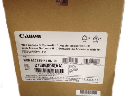 Canon ПО для доступа в интернет Web Access Software-H1 (2738B006)