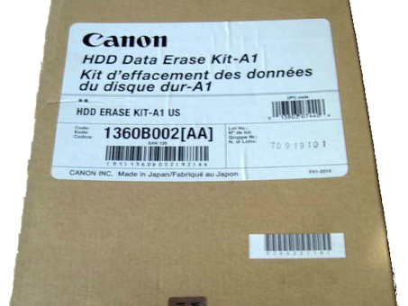 Canon комплект для удаления данных с жёсткого диска HDD Data Erase Kit-A1 (1360B003)