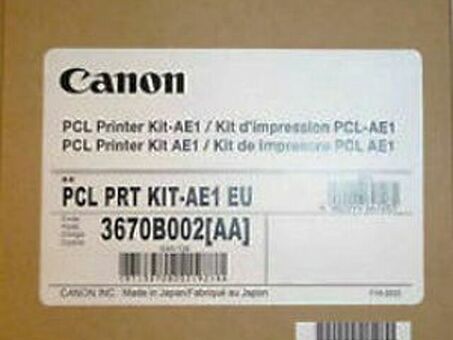 Canon принтерный комплект PCL Printer Kit-AE1 (3670B002)