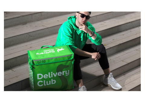 Курьер по доставке еды DeliveryClub