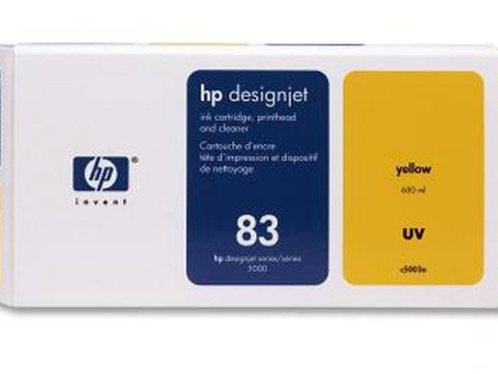 Печатающая головка HP 81 (yellow/cleaner) (C4953A)