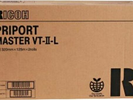 Ricoh мастер-пленка Priport Master Type VT–II–L, 2 рулона (893952)