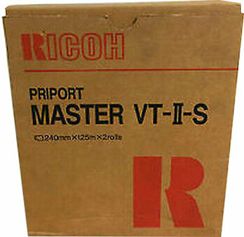 Ricoh мастер-пленка Priport Master Type VT–II–S, 2 рулона (893950)