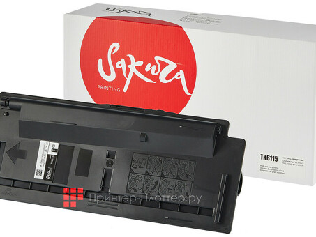 Картридж SAKURA TK6115 для Kyocera Mita ECOSYS M4125idn/ M4132idn, черный, 15 000 к. (SATK6115)