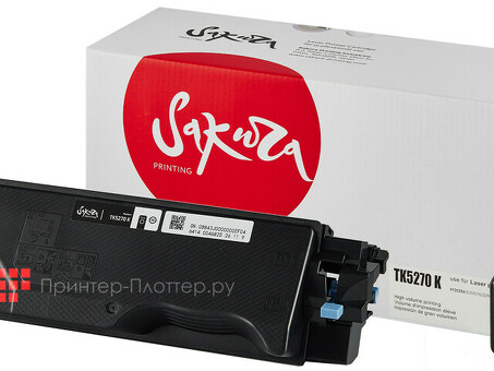 Картридж SAKURA TK5270K для Kyocera Mita ECOSYS M6230cidn, черный, 8 000к. (SATK5270K)