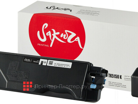 Картридж SAKURA TK5150K для Kyocera Mita ECOSYS P6035cdn/ M6035cidn/ M6535cidn, черный, 12 000 к. (SATK5150K)