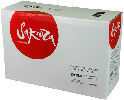 Картридж SAKURA 106R01536 для Xerox Phaser 4600/4620/4622, черный, 30 000 к. (SA106R01536)