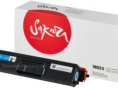 Картридж SAKURA TN423C для Brother HL-8260, DCP-8400, MFC-8690, синий, 4 000к. (SATN423C)