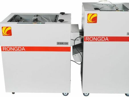Буклетирующий финишер с модулем фронтальной подрезки RONGDA RD-220 + RD-230