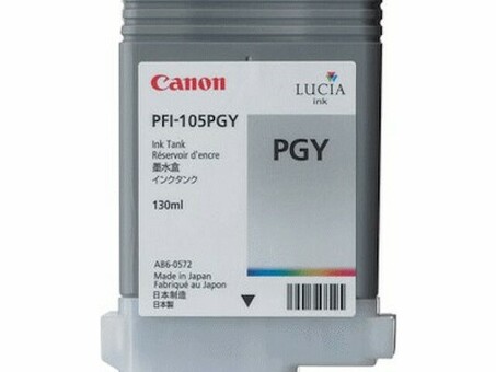 Картридж Canon PFI-105PGY (photo gray) 130мл (3010B005)