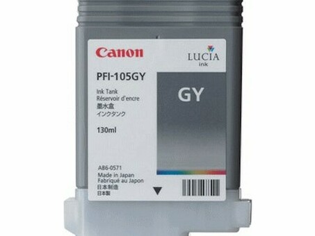 Картридж Canon PFI-105GY (gray) 130мл (3009B005)