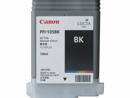 Картридж Canon PFI-105BK (black) 130мл (3000B005)