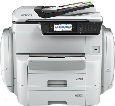 МФУ Epson WorkForce Pro WF-C869RDTWF (RIPS) (C11CF34401)