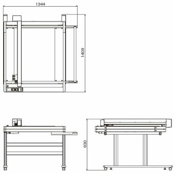 Режущий плоттер Graphtec FCX2000-60VC