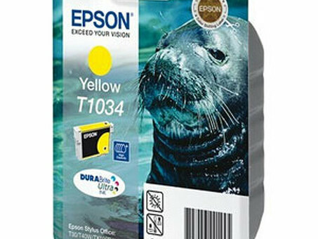 Картридж Epson T1034 (yellow) (C13T10344A10)