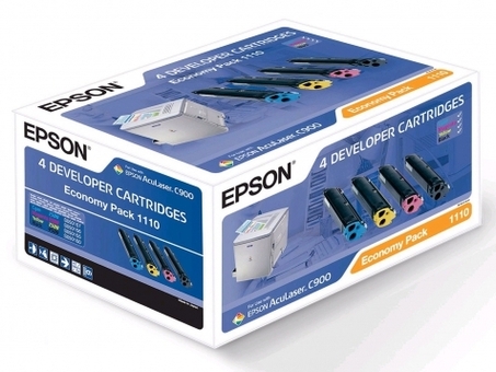 Тонер-картридж Epson 1100 комплект (BK,C,M,Y) 4шт (C13S051110)