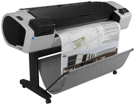 Струйный плоттер HP DesignJet T1300ps ePrinter PostScript 1118 мм (CR652A)