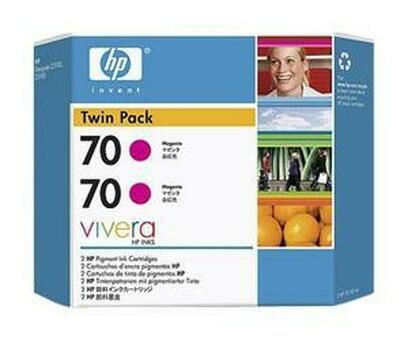 Картридж HP 70 комплект (magenta) 2шт x 130мл (CB344A)