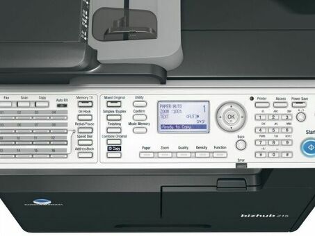 МФУ Konica Minolta bizhub 215 (A3PE021)