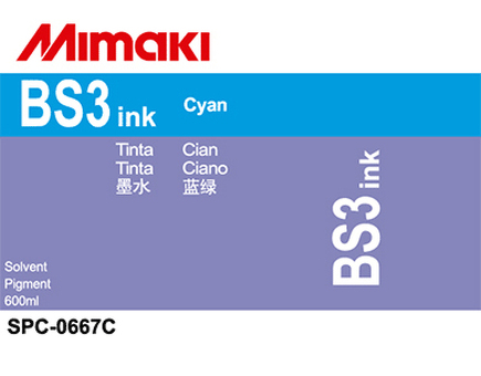 Чернила Mimaki BS3 (cyan), 600 мл