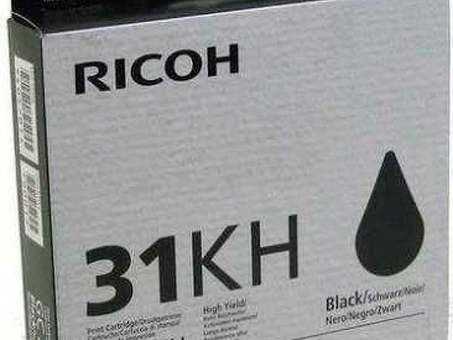 Картридж Ricoh Print Cartridge GC31KH (black), 4230 стр. (405701)
