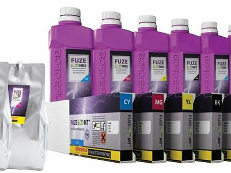 Чернила Bordeaux Fuze ECO NR4S Solvent Ink Bag (yellow), 1 л