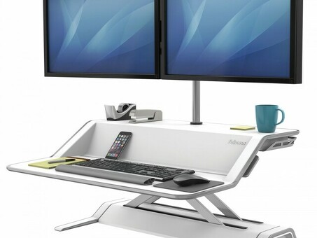 Платформа для работы Fellowes Lotus Sit-Stand Workstation (white) (FS-00099)