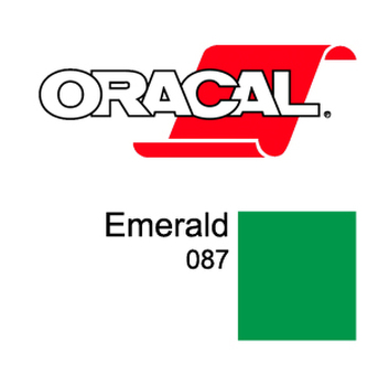 Пленка Oracal 8500 F087 (изумрудный), 80мкм, 1000мм x 50м (рулон 4011363192383)