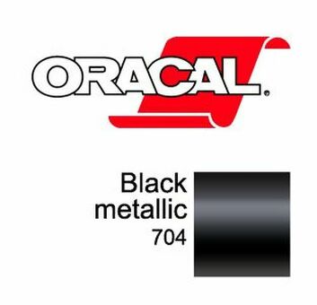 Пленка Oracal 951G F704 (черный), 50мкм, 1260мм x 25м