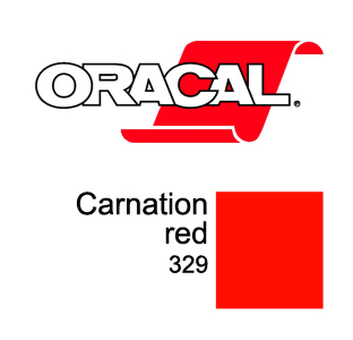 Пленка Oracal 8500 F329 (красный), 80мкм, 1260мм x 50м (рулон 4011363291352)