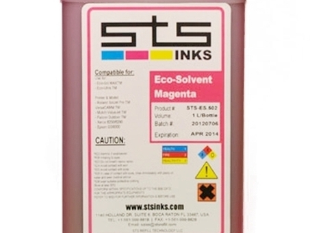 Чернила STS EcoSol Max Magenta, 1 л