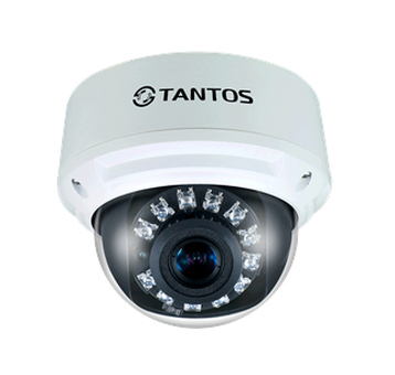 Купольная уличная камера с функцией день/ночь и ИК подсветкой Tantos TSi-DV451V-(3-12) (TSi-DV451V (3-12))