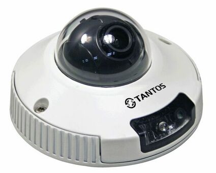 Купольная уличная камера с функцией день/ночь и ИК подсветкой Tantos TSi-DVm451F-(2.8) (TSi-DVm451F (2.8))