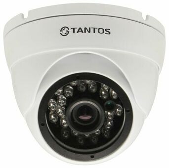 Купольная уличная камера с функцией день/ночь и ИК подсветкой Tantos TSi-EBle2F-(3.6) (TSi-EBle2F (3.6))