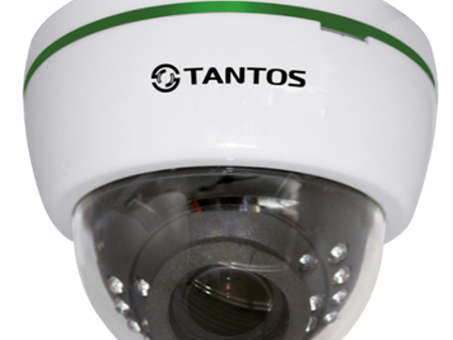 Купольная камера с функцией день/ночь и ИК подсветкой для помещений Tantos TSi-De24VP-(2.8-12) (TSi-De24VP (2.8-12))