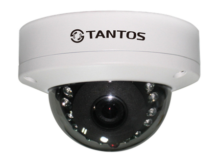 Купольная уличная камера с функцией день/ночь и ИК подсветкой Tantos TSi-De25FP-(2.8) (TSi-De25FP (2.8))