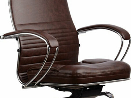 Офисное кресло Метта SAMURAI KL-2 с подголовником (темно-коричневый)