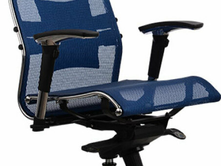 Офисное кресло Метта SAMURAI S-3 с подголовником (синий)