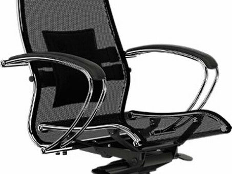 Офисное кресло Метта SAMURAI S-2 с подголовником (черный)
