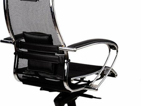 Офисное кресло Метта SAMURAI S-2 с подголовником (черный)