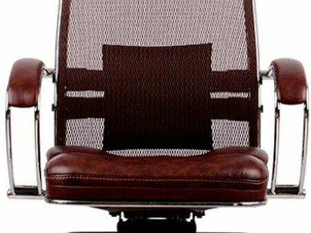 Офисное кресло Метта SAMURAI SL-2 с подголовником (темно-коричневый)