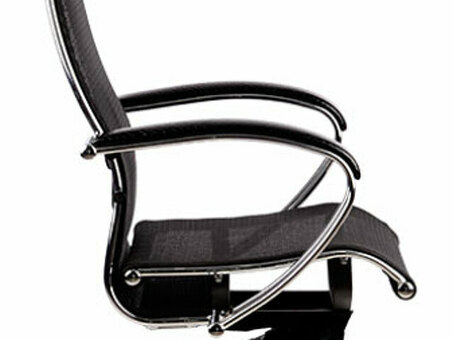Офисное кресло Метта SAMURAI S-2 Python Edition с подголовником (черный)