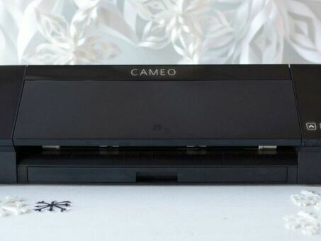 Режущий плоттер Silhouette CAMEO 4 (черный) (SILH-CAMEO-4-BLK-5T)