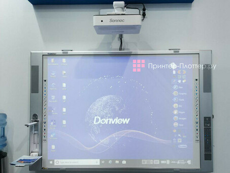 Интерактивная доска Donview DI-137IWD-ZH03PA (интерактивная доска + документ-камера + компьютер + акустика + пульт управления NFC) (DI-137IWD-ZH03PA)