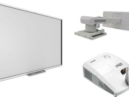 Интерактивный комплект SMART Board SBM787V + Vivitek DH772UST + WM-3 ( SBM787iv6S)