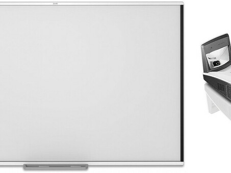 Интерактивный комплект SMART Board SBM787 + BenQ MW855UST+ ( SBM787iv5S)