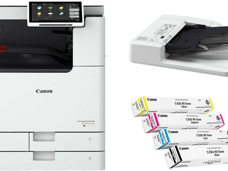 МФУ Canon imageRUNNER ADVANCE DX C3822i + тонер + реверсивный АПД