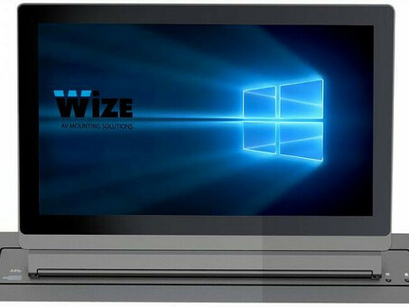 Выдвижной монитор Wize Pro Genius Tilt WR-15GT Touch (черный)
