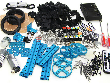Робототехнический набор Makeblock Starter Robot Kit-Blue (IR Version) ( 90004)